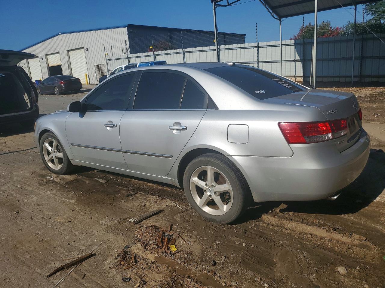 2008 Hyundai Sonata Se Silver vin: 5NPEU46F68H306552