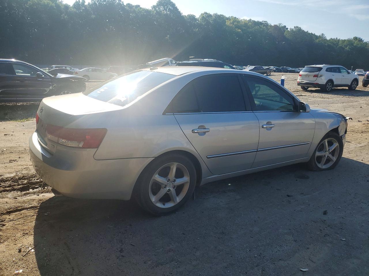 2008 Hyundai Sonata Se Silver vin: 5NPEU46F68H306552
