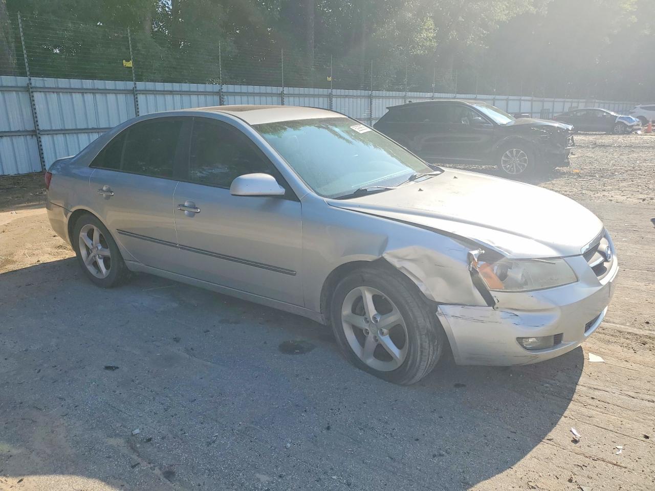 2008 Hyundai Sonata Se Silver vin: 5NPEU46F68H306552