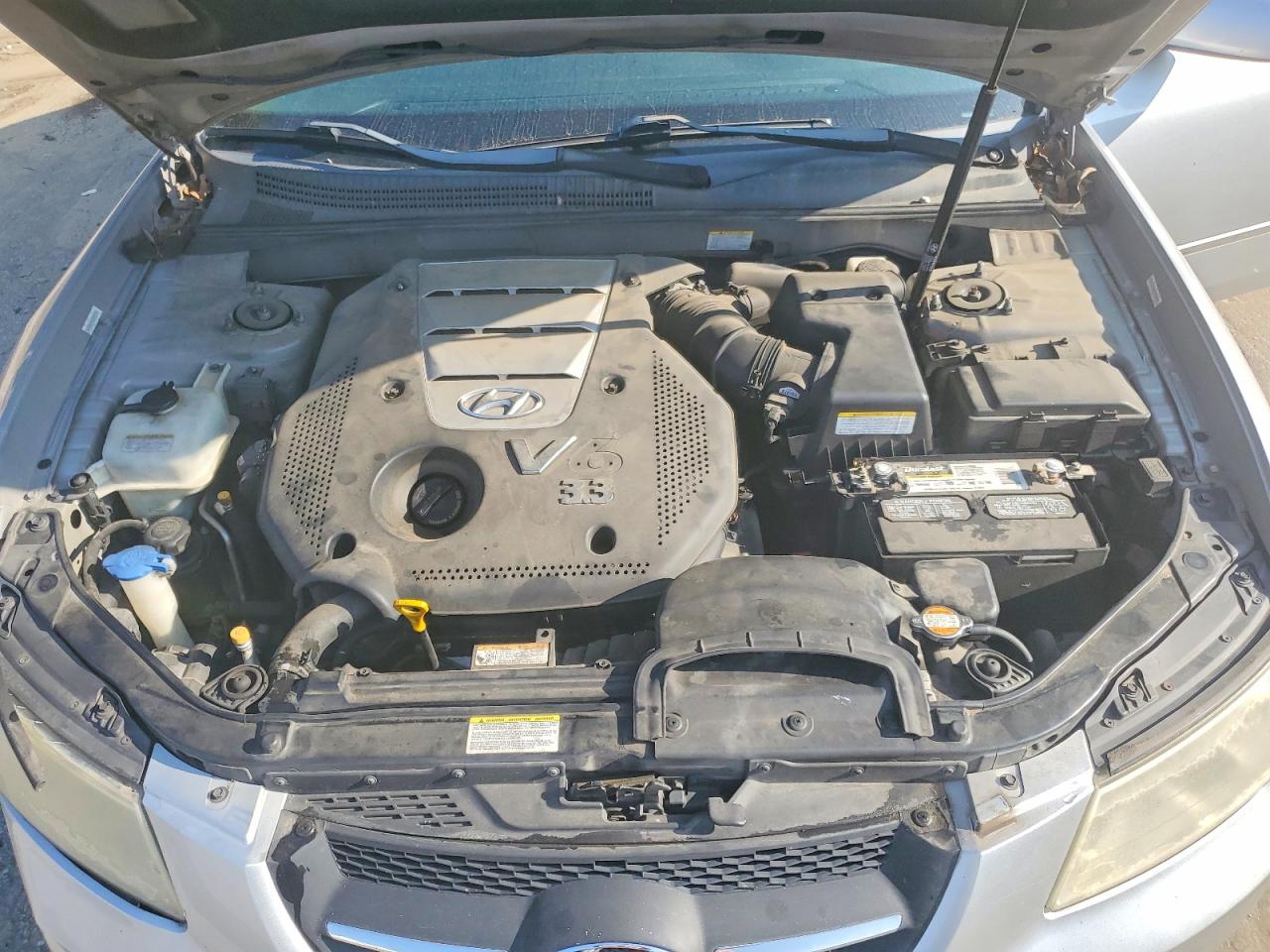2008 Hyundai Sonata Se Silver vin: 5NPEU46F68H306552