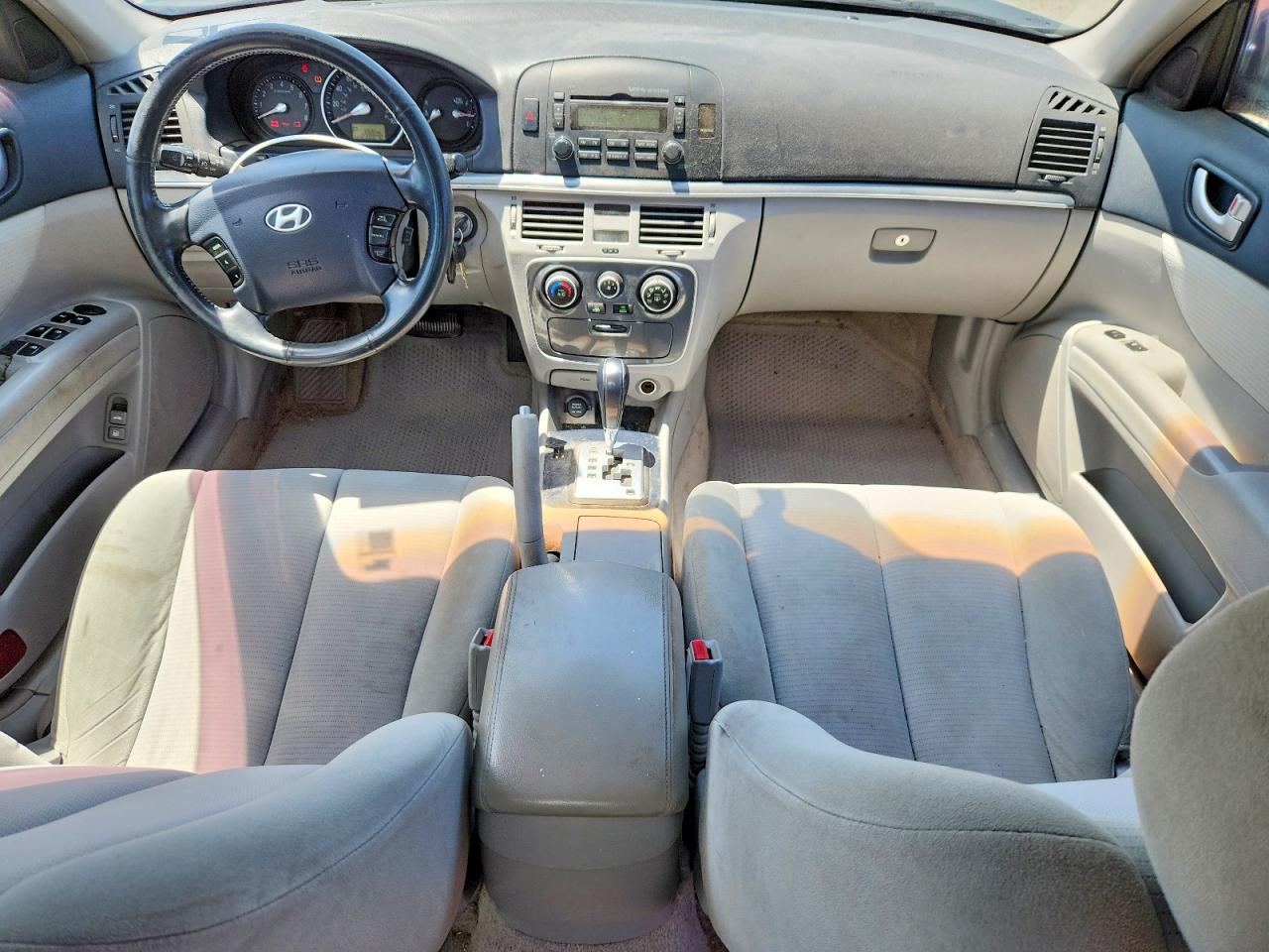 2008 Hyundai Sonata Blue vin: 5NPEU46F68H358411