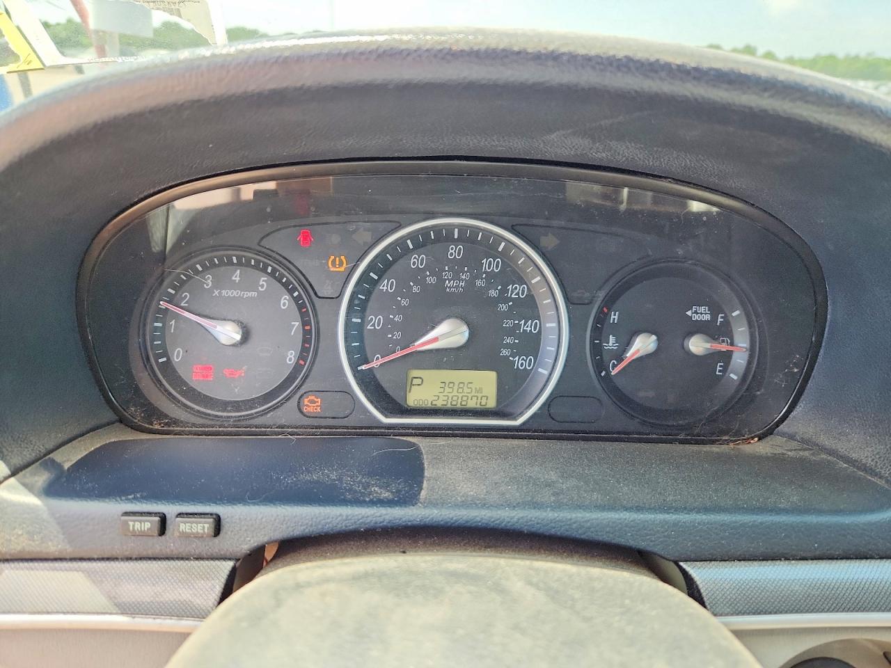 2008 Hyundai Sonata Blue vin: 5NPEU46F68H358411