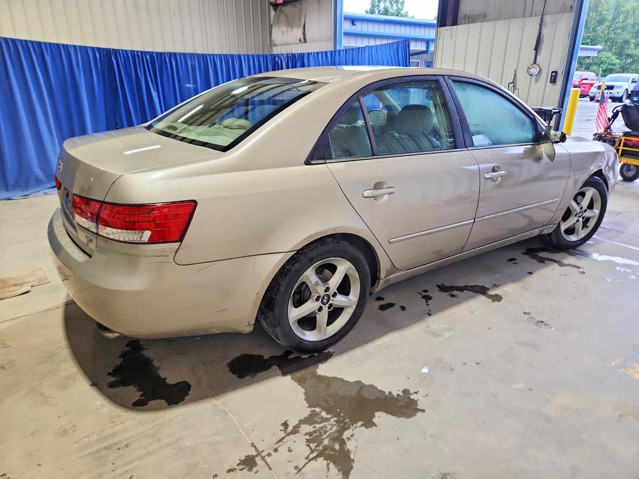 2006 Hyundai Sonata Gls V6 Gold vin: 5NPEU46F76H002434
