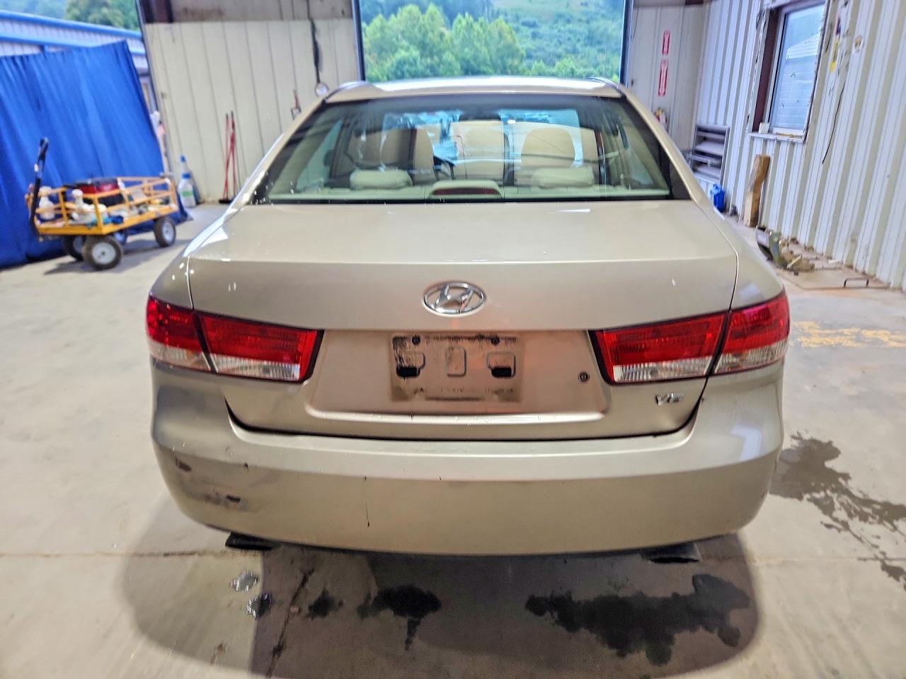 2006 Hyundai Sonata Gls V6 Gold vin: 5NPEU46F76H002434
