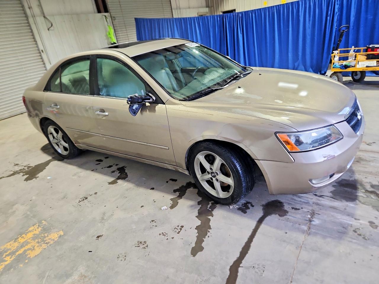 2006 Hyundai Sonata Gls V6 Gold vin: 5NPEU46F76H002434