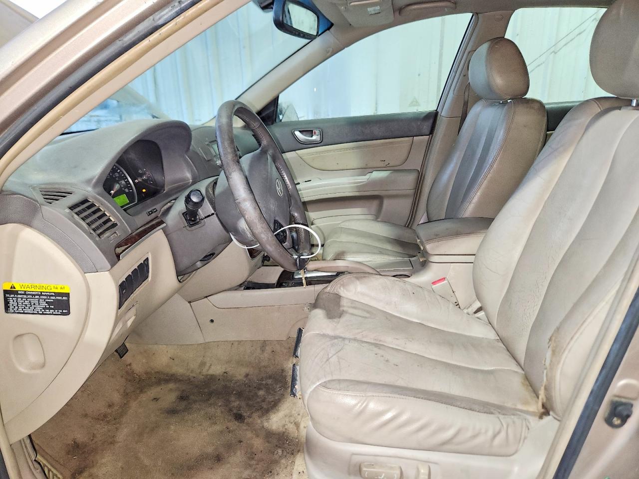 2006 Hyundai Sonata Gls V6 Gold vin: 5NPEU46F76H002434