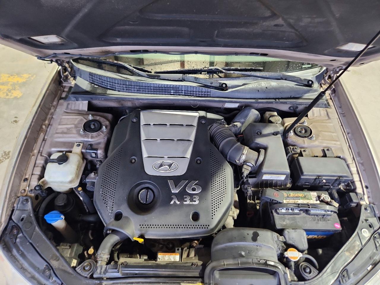 2006 Hyundai Sonata Gls V6 Gold vin: 5NPEU46F76H002434
