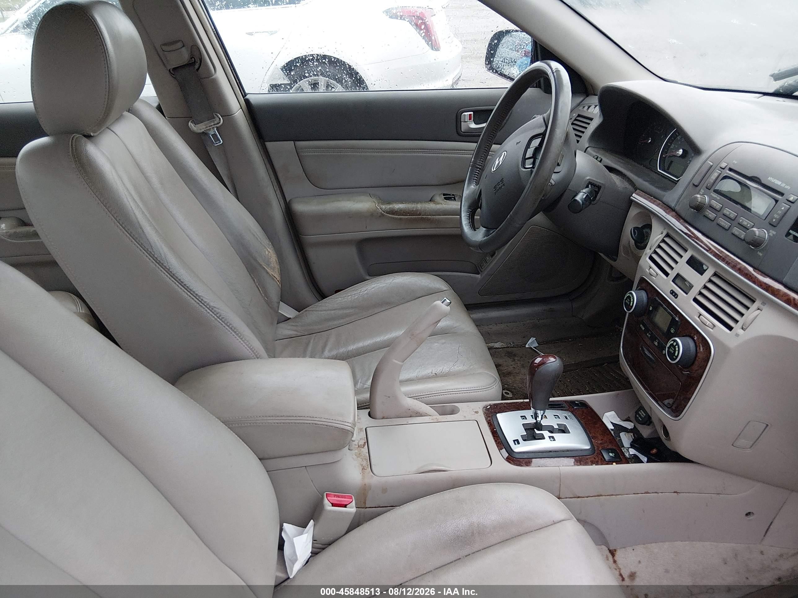 2006 Hyundai Sonata Gls V6/lx V6 Purple vin: 5NPEU46F76H020318