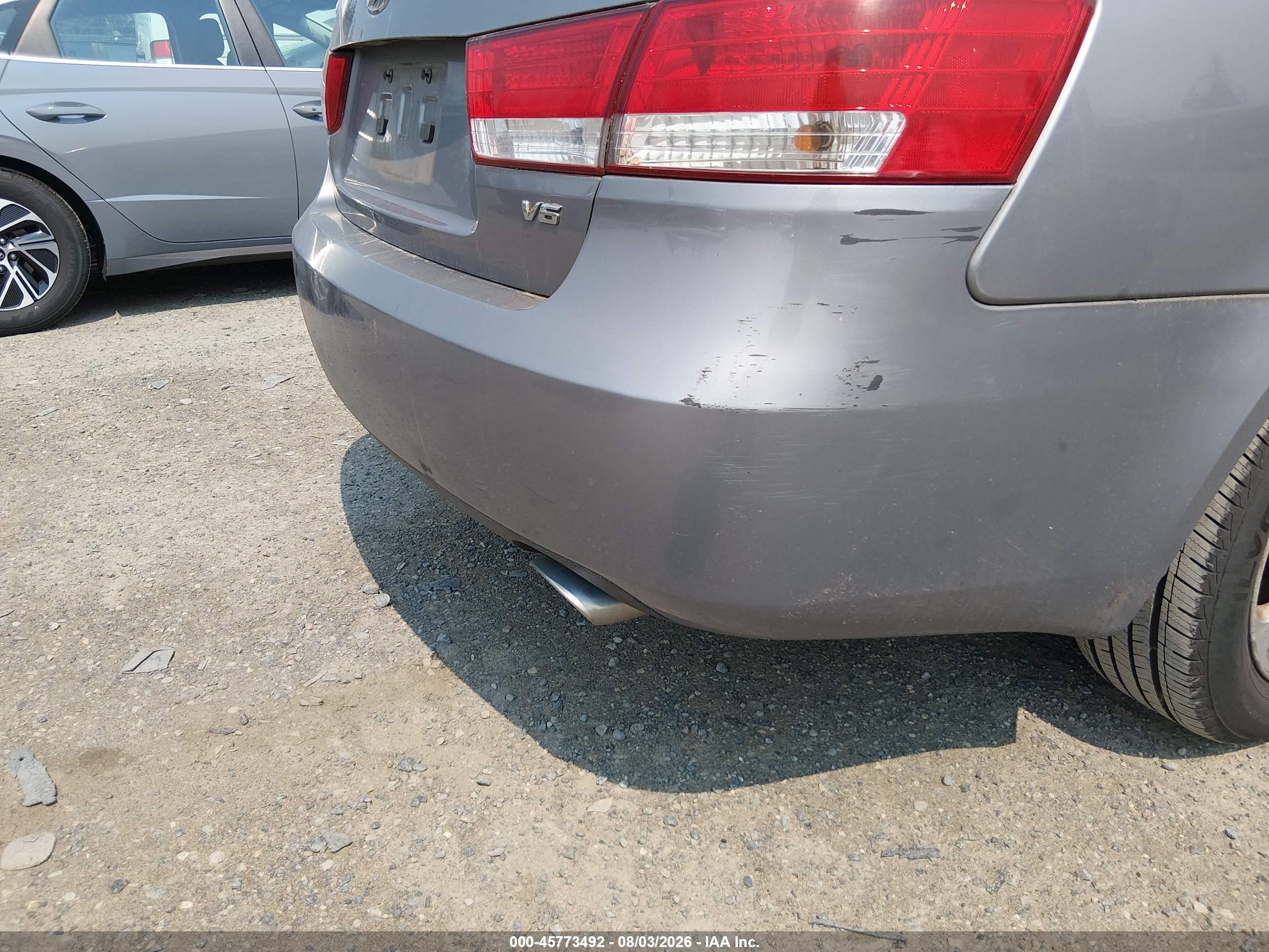 2006 Hyundai Sonata Gls V6/lx V6 Silver vin: 5NPEU46F76H023526