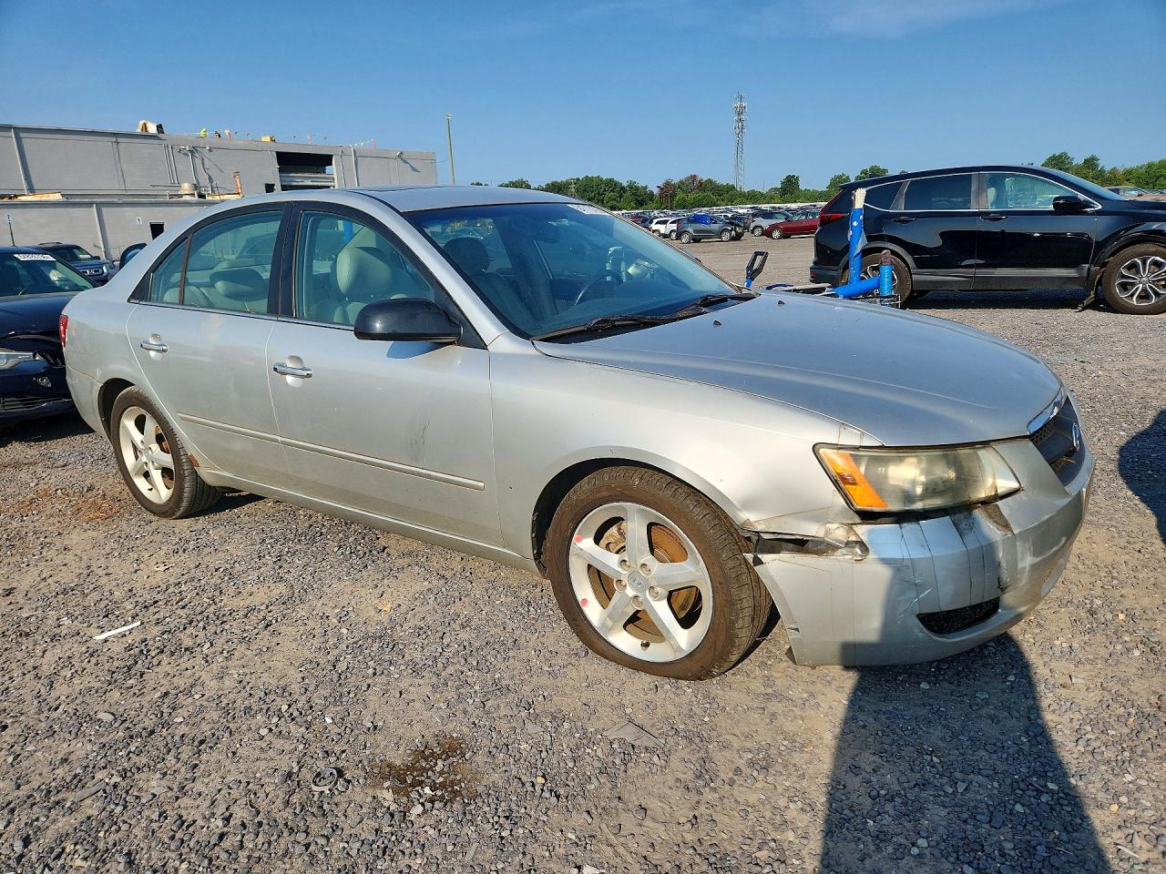 2006 Hyundai Sonata Gls V6 Серебряный vin: 5NPEU46F76H027883