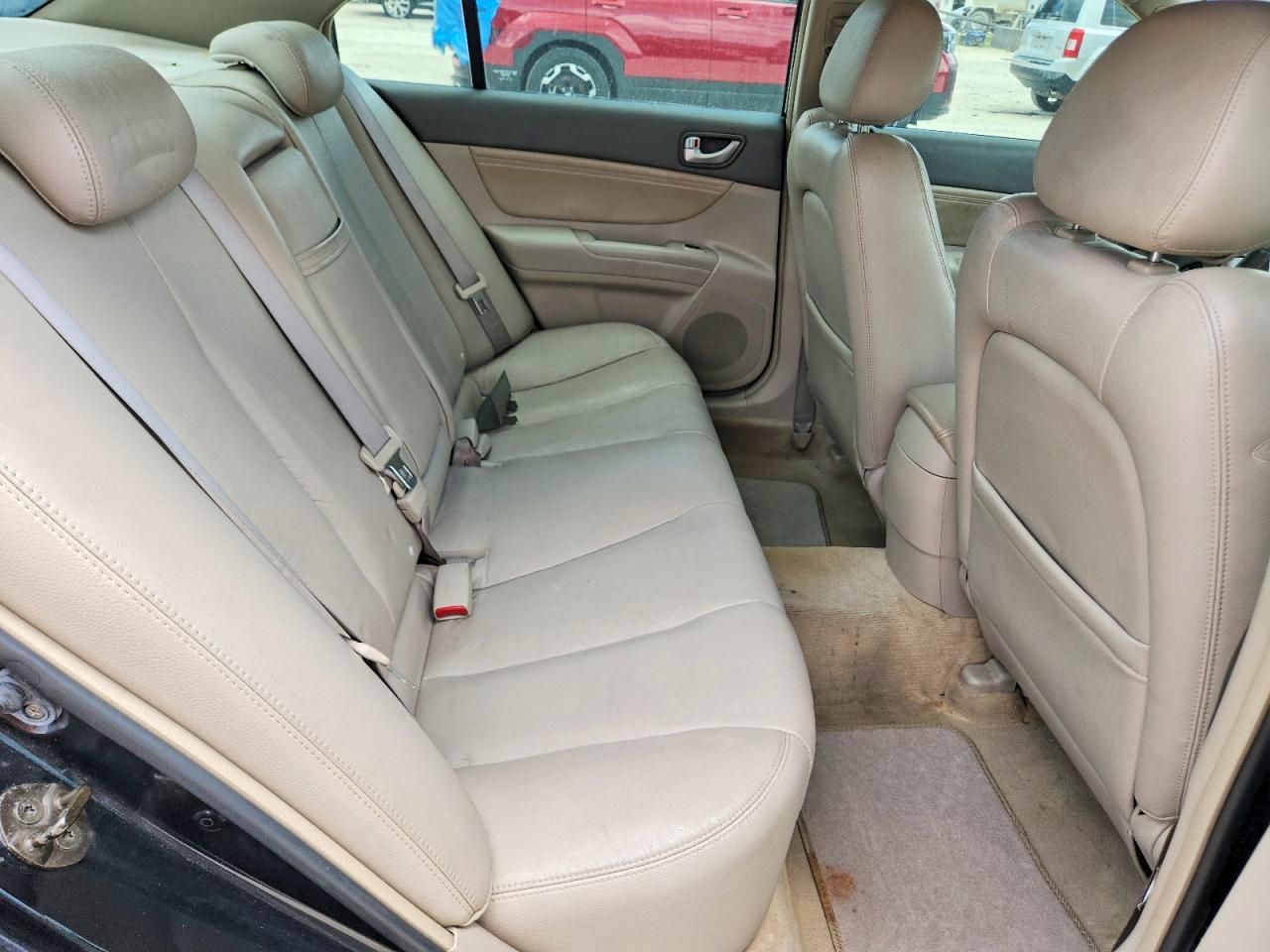 2006 Hyundai Sonata Gls V6 Black vin: 5NPEU46F76H053089