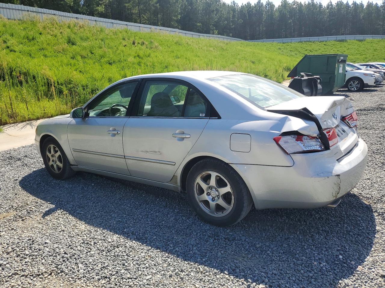 2006 Hyundai Sonata Gls V6 Silver vin: 5NPEU46F76H101402