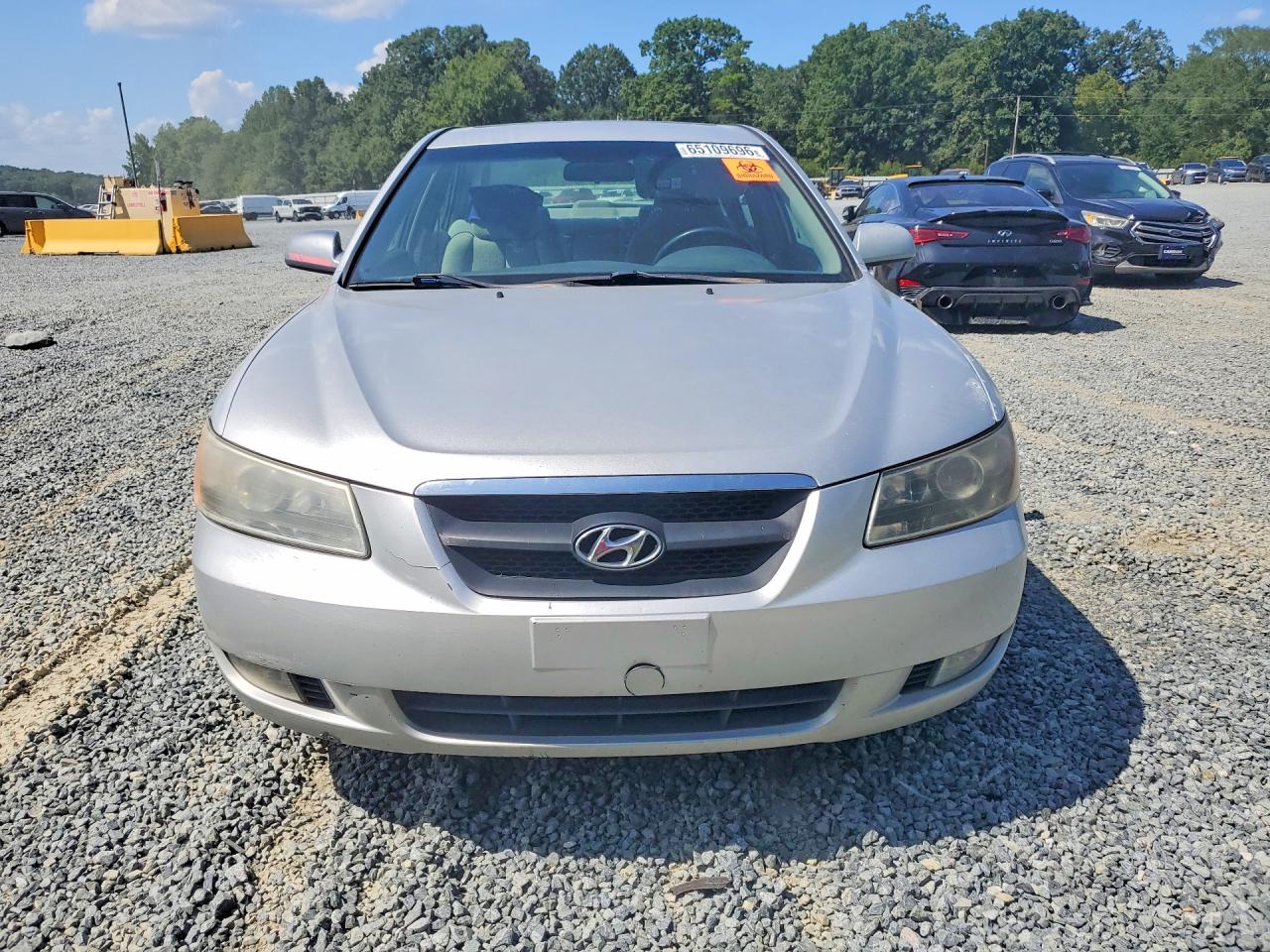 2006 Hyundai Sonata Gls V6 Silver vin: 5NPEU46F76H101402