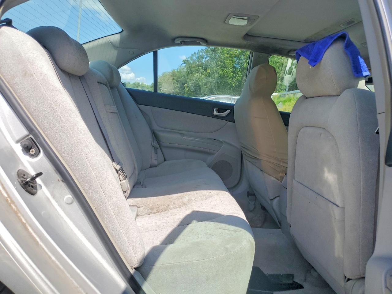 2006 Hyundai Sonata Gls V6 Silver vin: 5NPEU46F76H101402