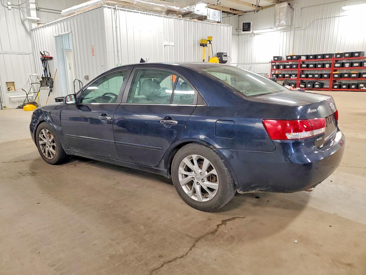 2007 Hyundai Sonata Se Blue vin: 5NPEU46F77H217927