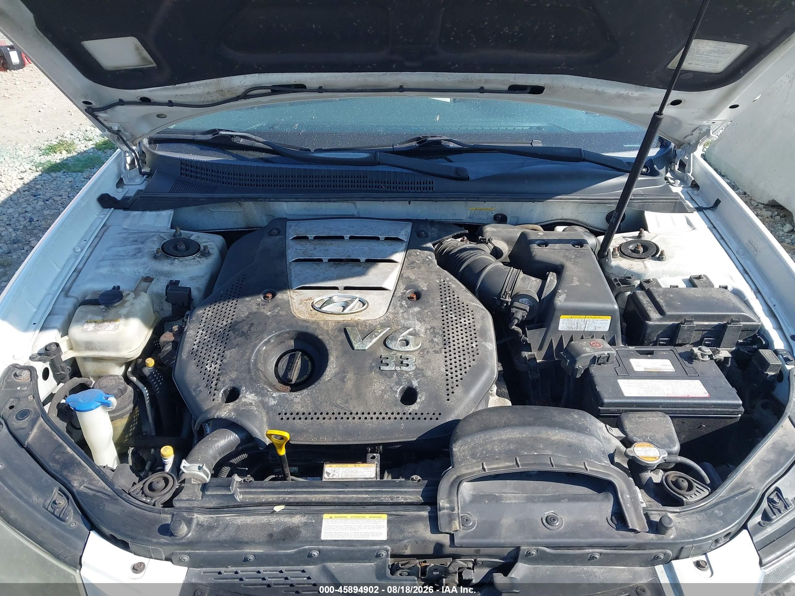2007 Hyundai Sonata Limited/limited W/xm/se/se W/xm White vin: 5NPEU46F77H272264