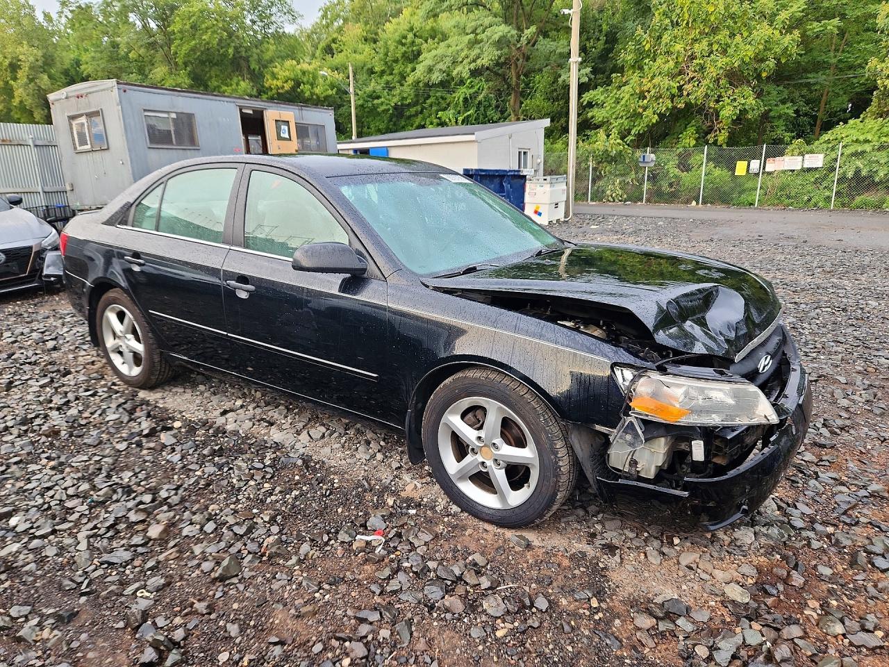2008 Hyundai Sonata Se V6 Черный vin: 5NPEU46F78H341732