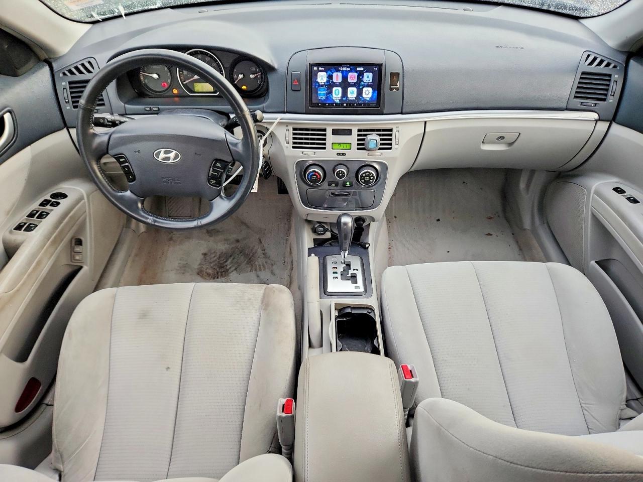 2008 Hyundai Sonata Se V6 Черный vin: 5NPEU46F78H341732