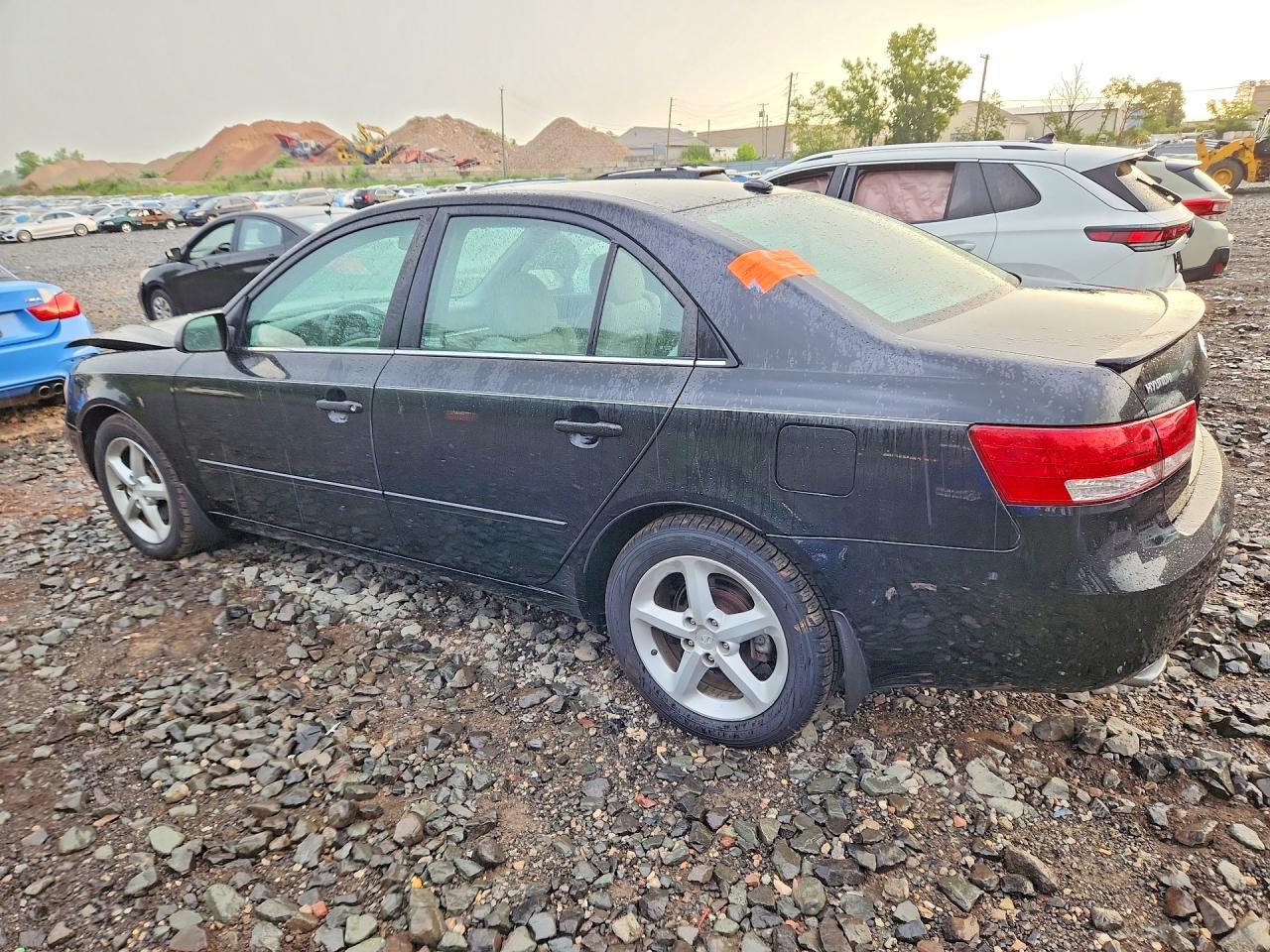 2008 Hyundai Sonata Se V6 Черный vin: 5NPEU46F78H341732