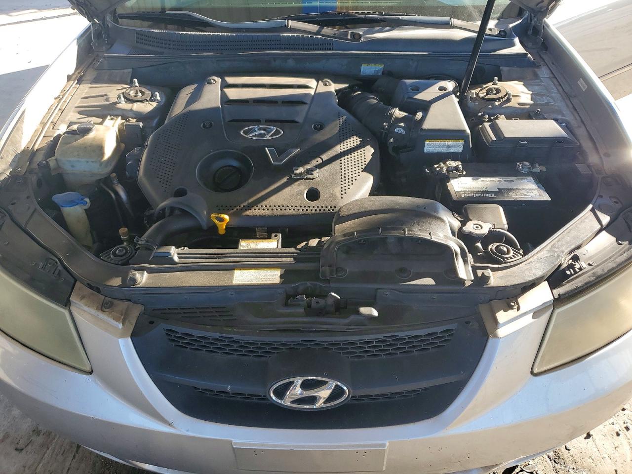 2008 Hyundai Sonata Se Silver vin: 5NPEU46F78H349023