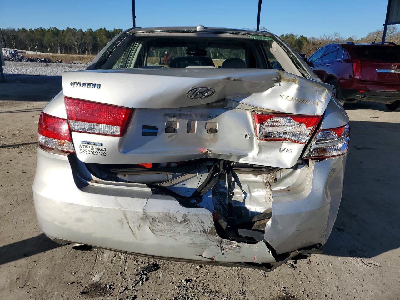 2008 Hyundai Sonata Se Silver vin: 5NPEU46F78H349023