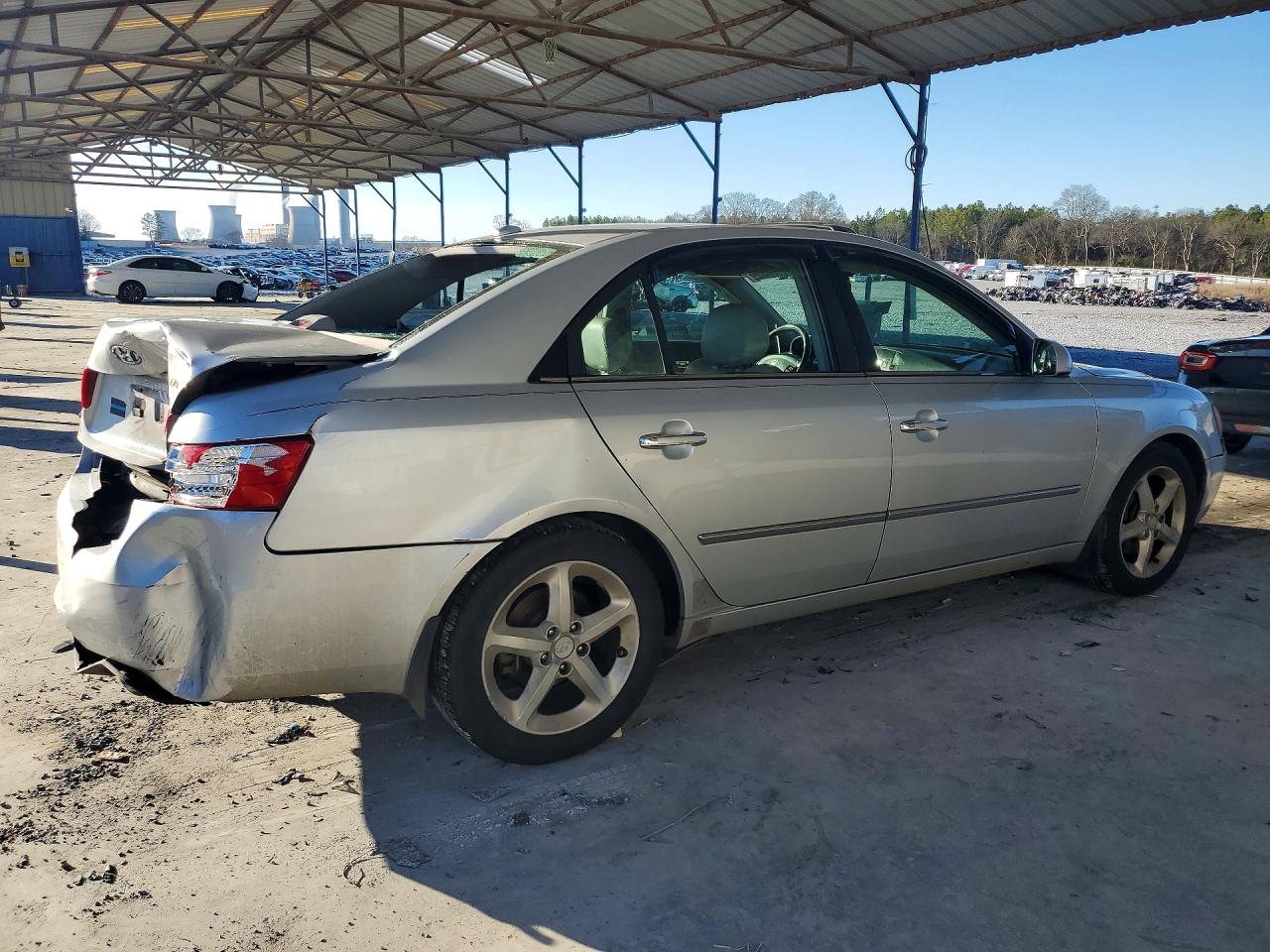 2008 Hyundai Sonata Se Silver vin: 5NPEU46F78H349023