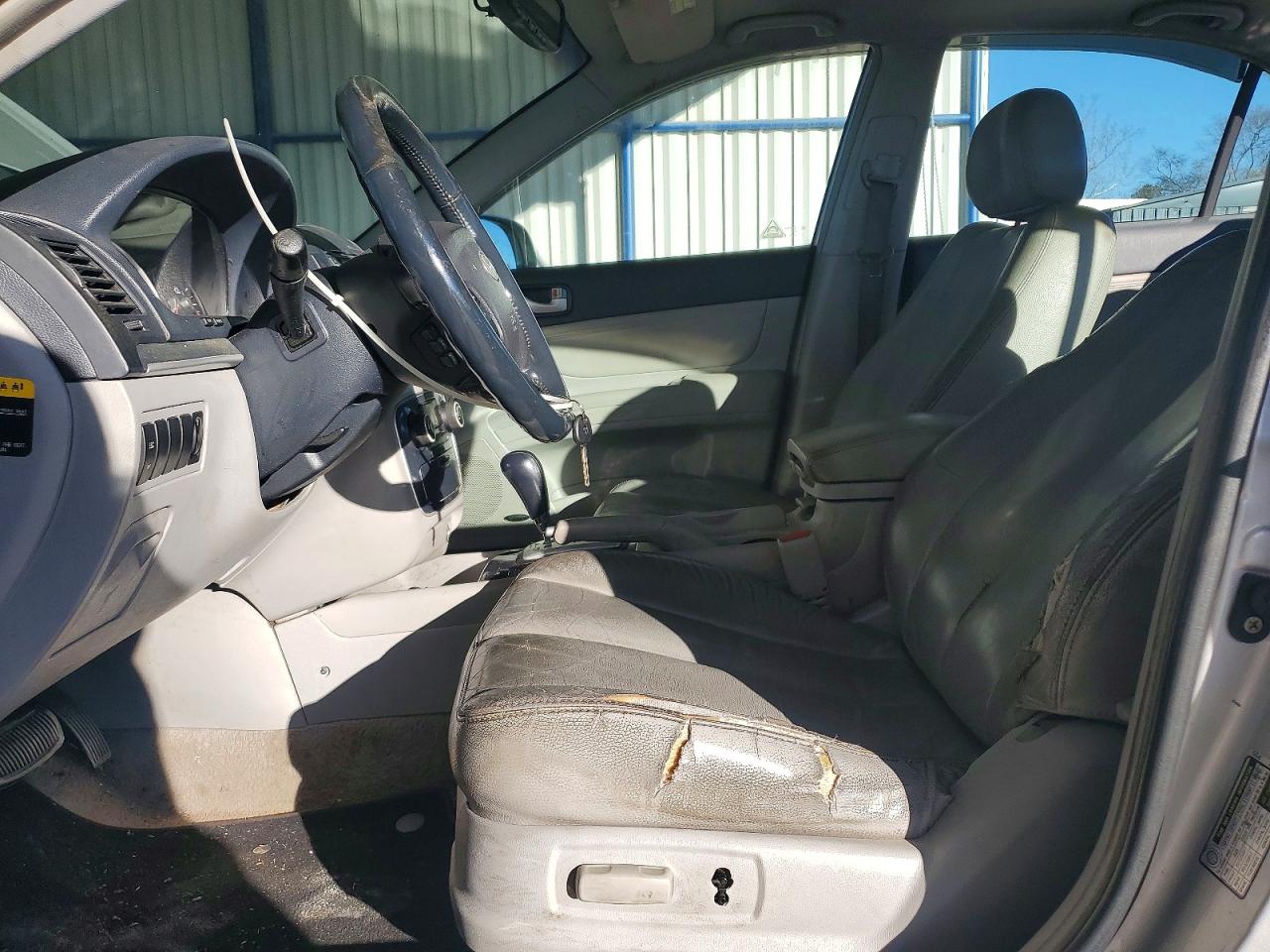 2008 Hyundai Sonata Se Silver vin: 5NPEU46F78H349023