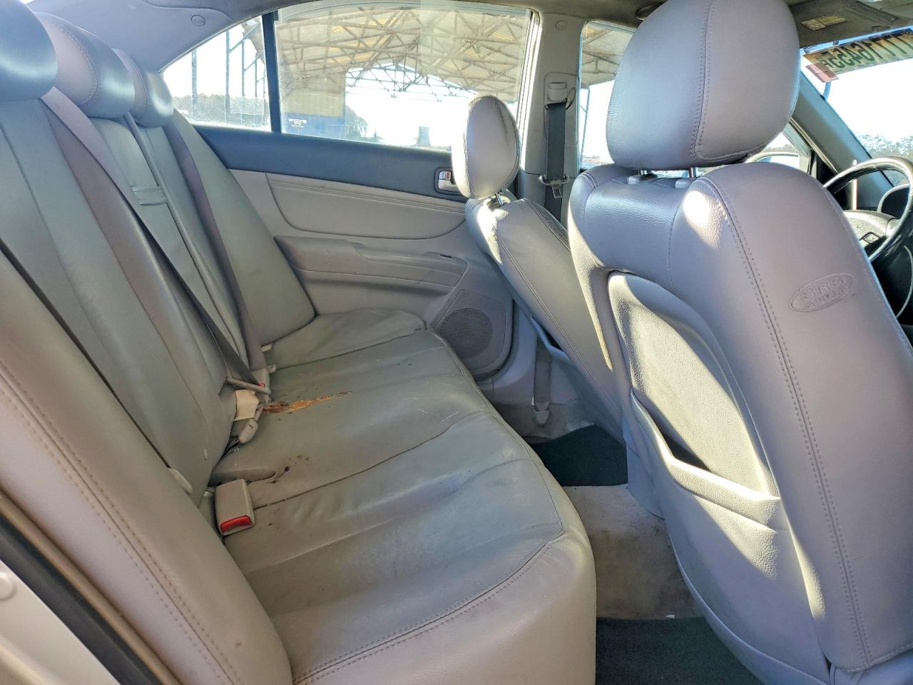 2008 Hyundai Sonata Se Silver vin: 5NPEU46F78H349023