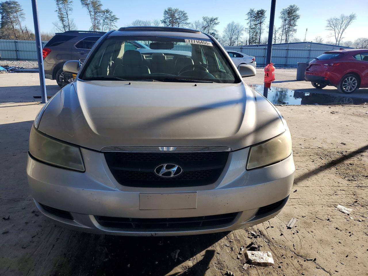 2008 Hyundai Sonata Se Silver vin: 5NPEU46F78H349023