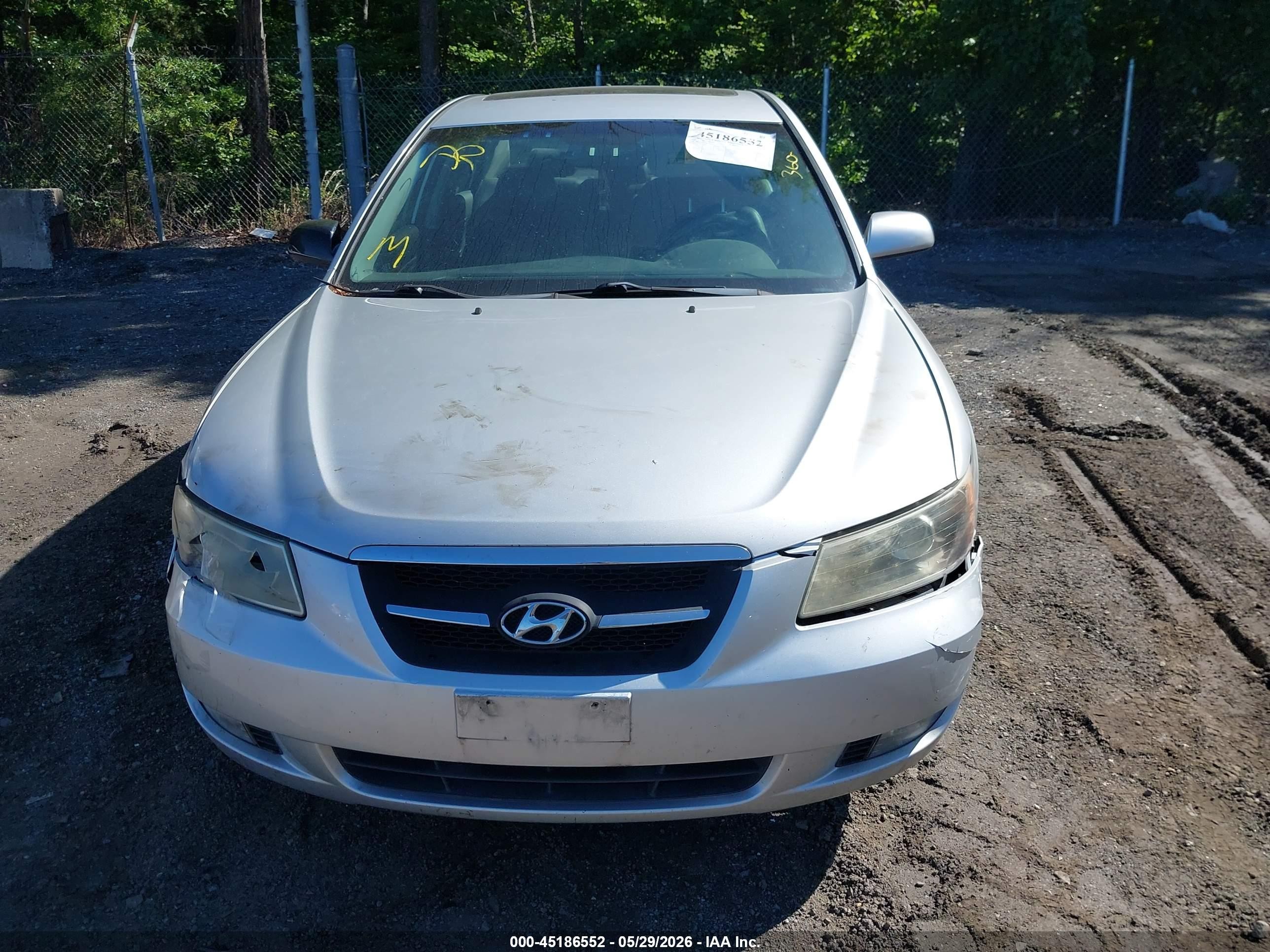 2008 Hyundai Sonata Limited V6/se V6 Серый vin: 5NPEU46F78H376125