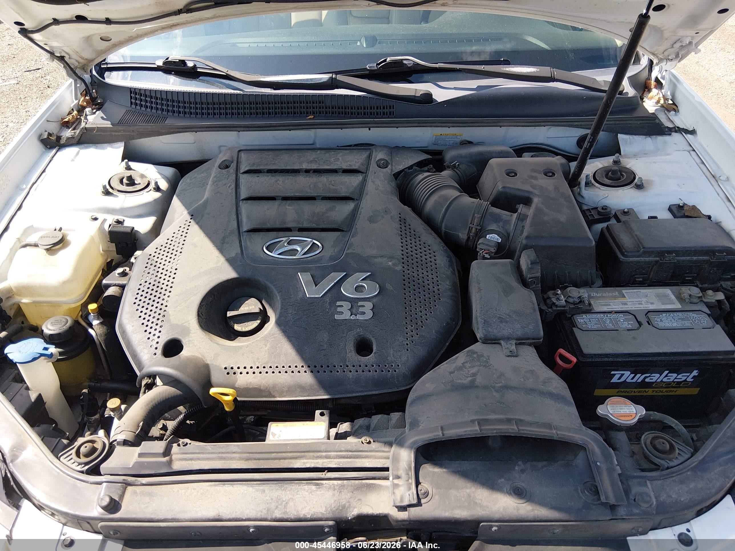 2009 Hyundai Sonata Limited V6 White vin: 5NPEU46F79H459765