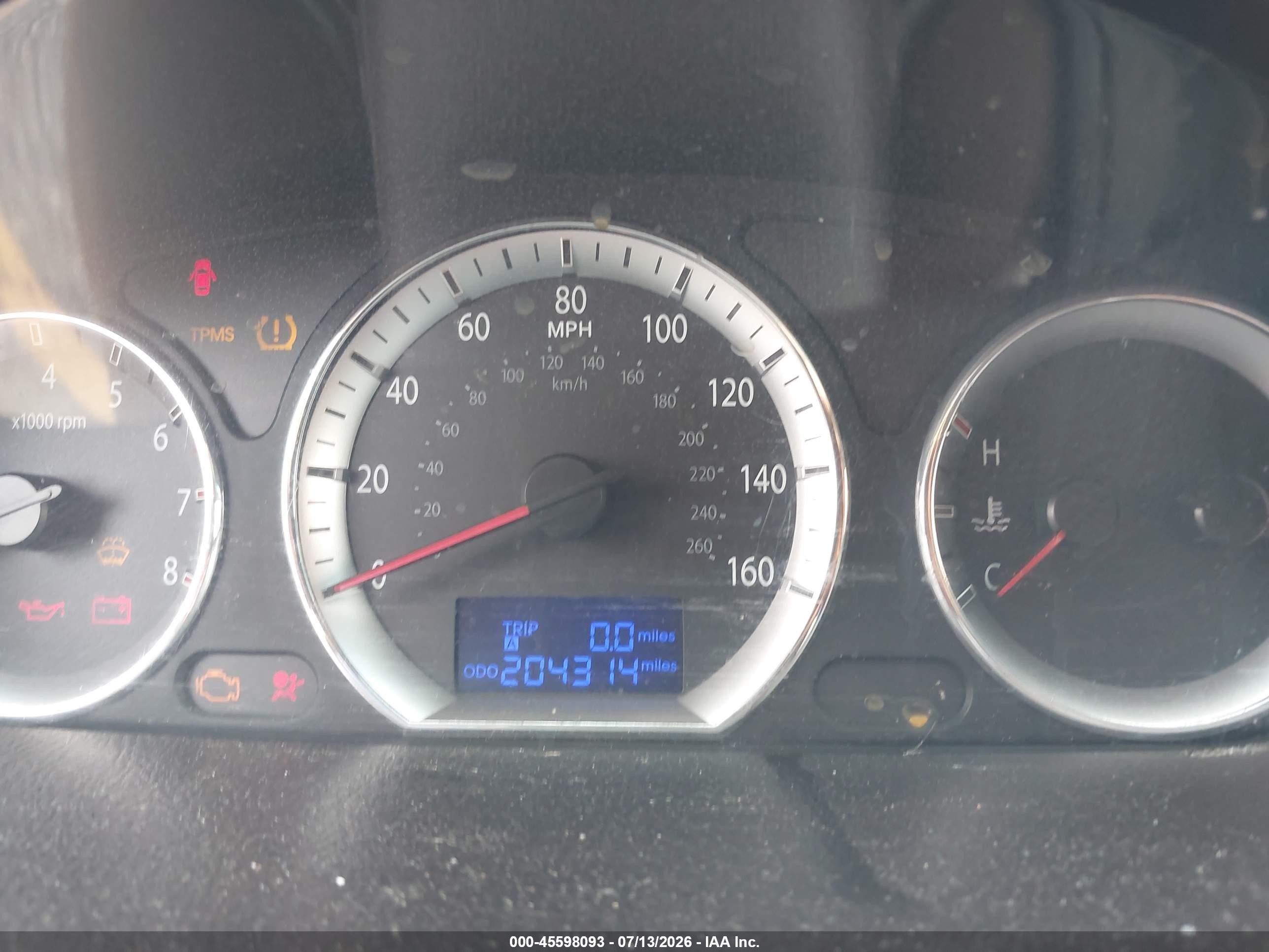 2009 Hyundai Sonata Se V6 Blue vin: 5NPEU46F79H465419