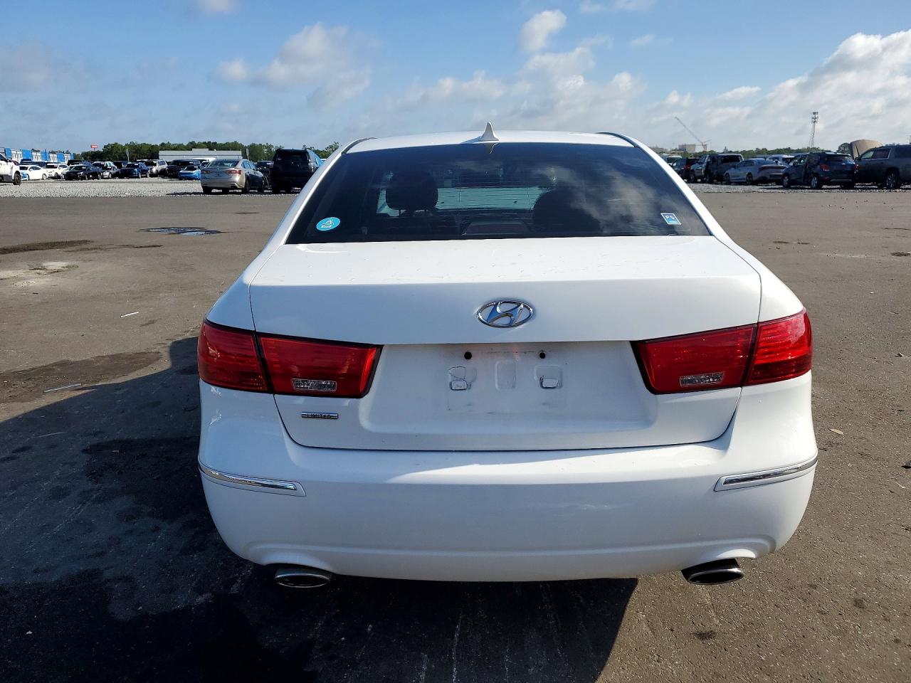 2009 Hyundai Sonata Limited V6 White vin: 5NPEU46F79H494130