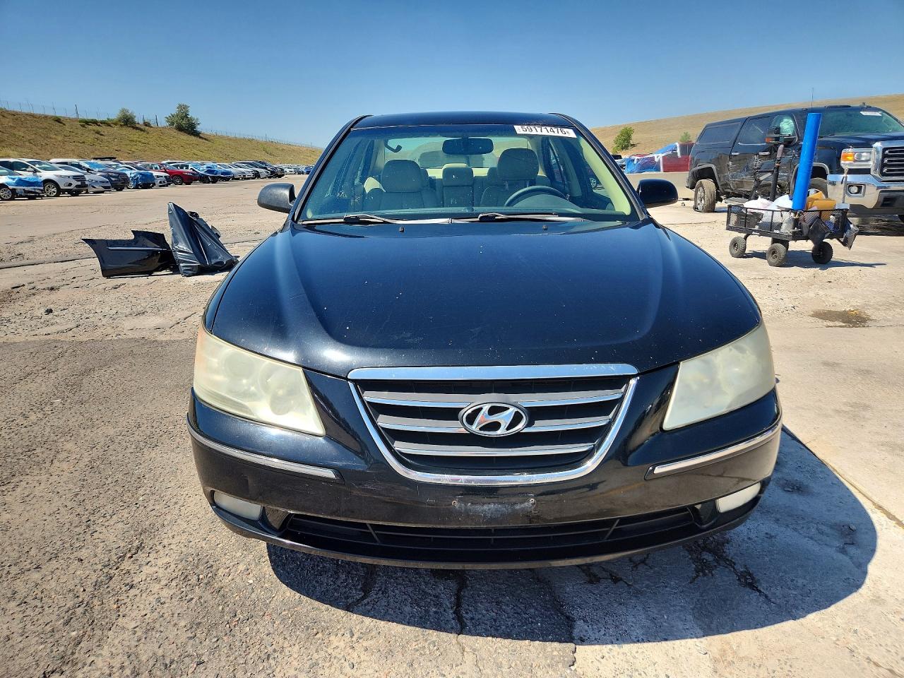 2009 Hyundai Sonata Limited V6 Black vin: 5NPEU46F79H509421