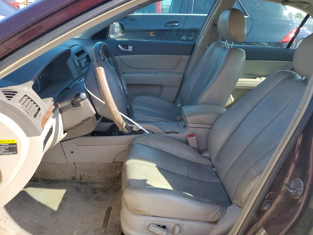 2006 Hyundai Sonata Gls V6 Maroon vin: 5NPEU46F86H007612
