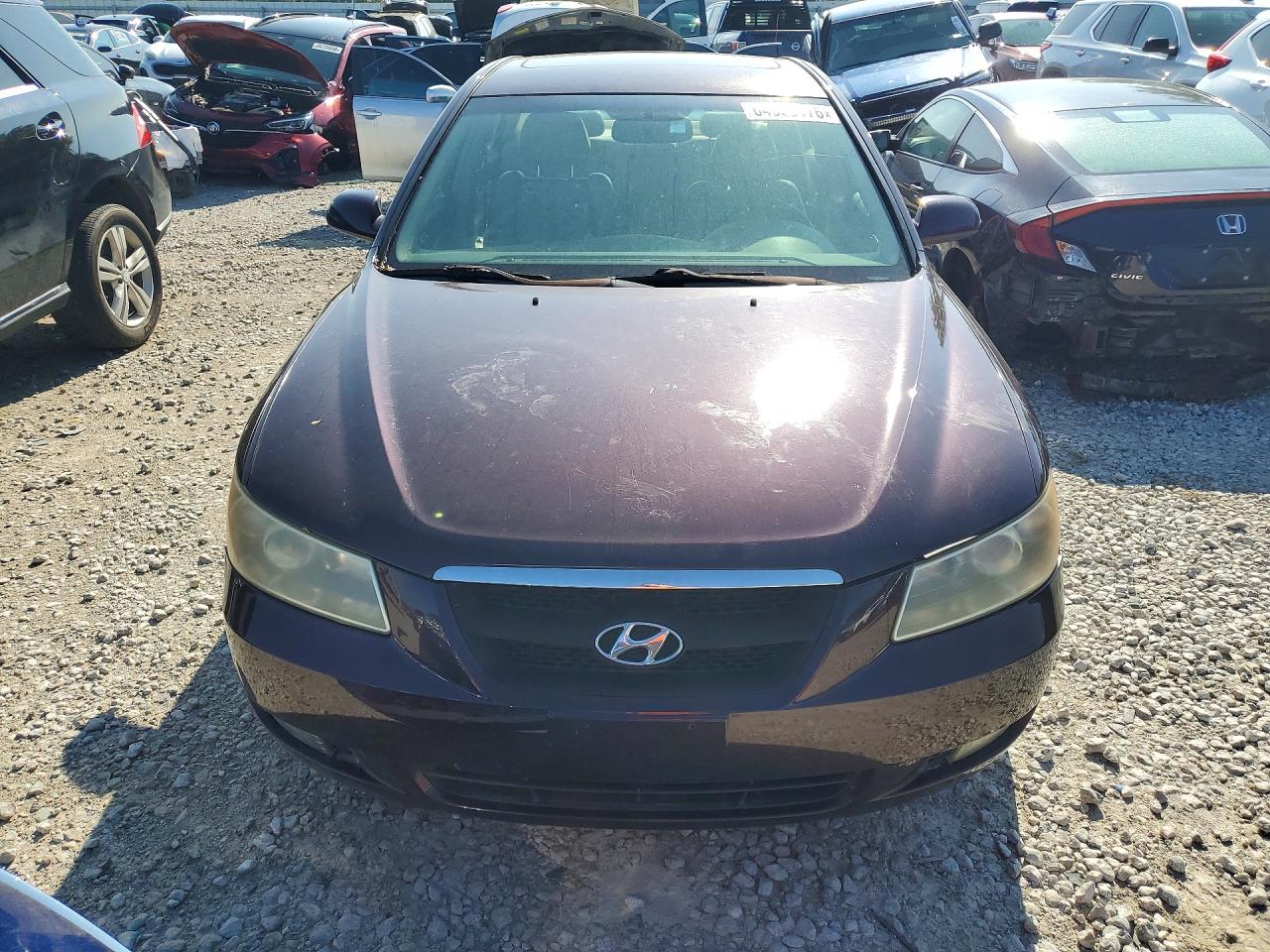 2006 Hyundai Sonata Gls V6 Maroon vin: 5NPEU46F86H007612