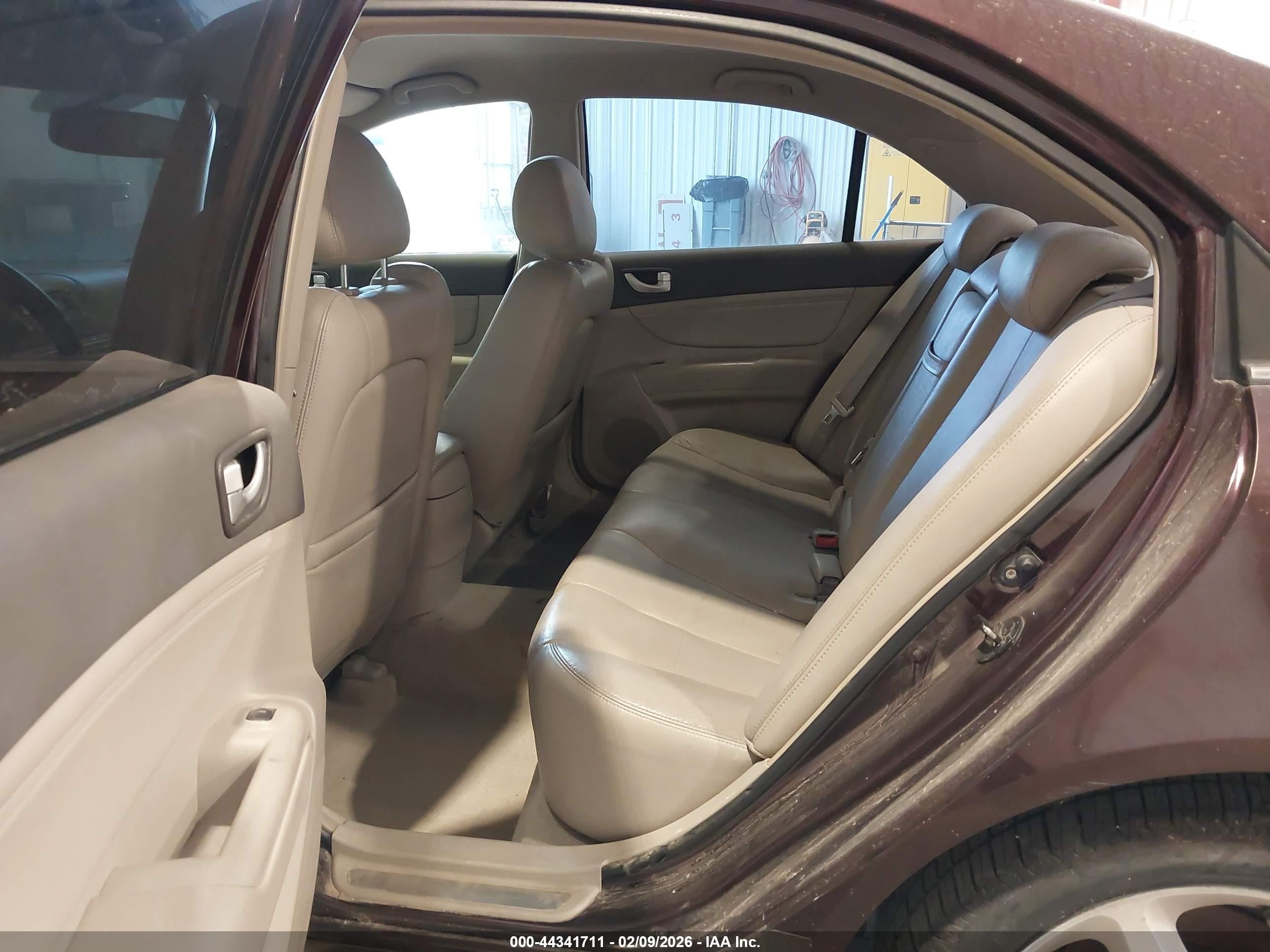 2006 Hyundai Sonata Gls V6/lx V6 Red vin: 5NPEU46F86H042697