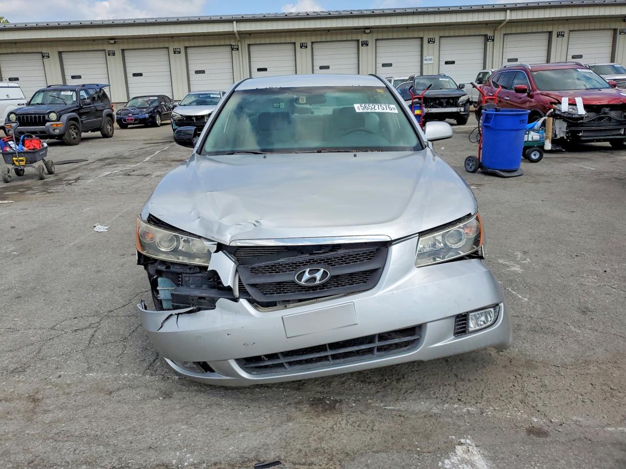 2006 Hyundai Sonata Gls/lx Silver vin: 5NPEU46F86H089258