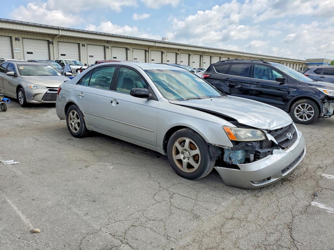 2006 Hyundai Sonata Gls/lx Silver vin: 5NPEU46F86H089258