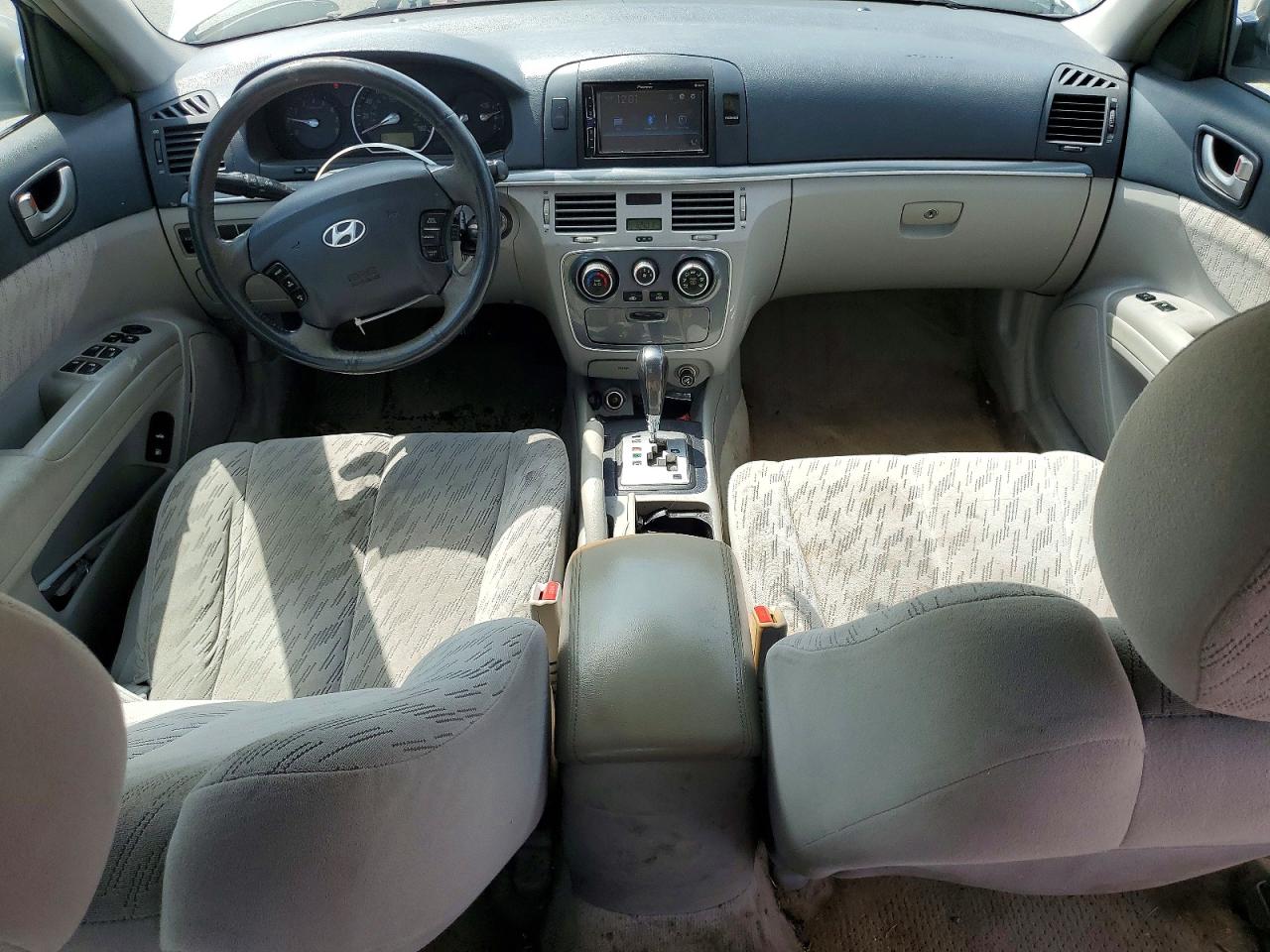 2006 Hyundai Sonata Gls/lx Silver vin: 5NPEU46F86H089258
