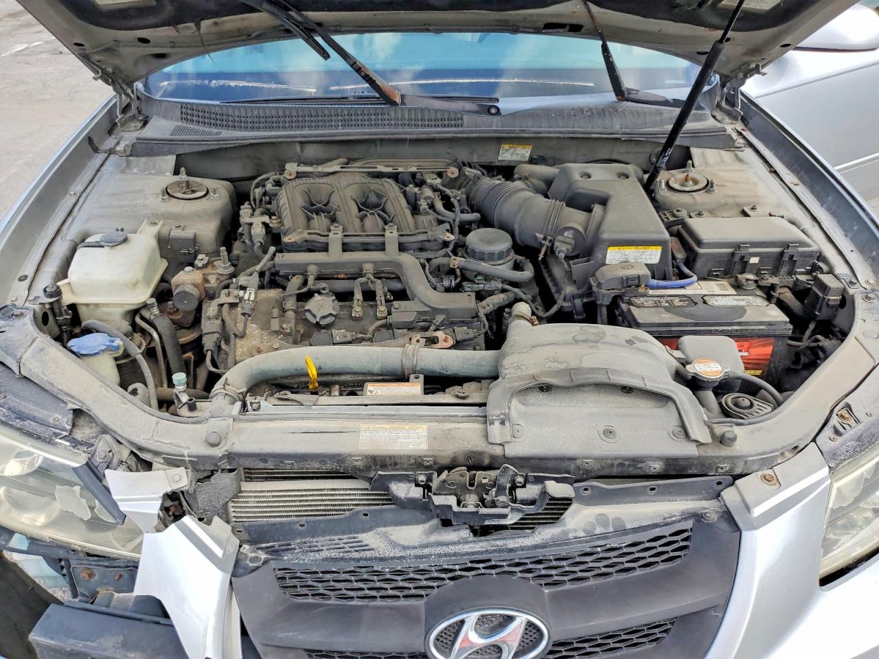 2006 Hyundai Sonata Gls/lx Silver vin: 5NPEU46F86H089258