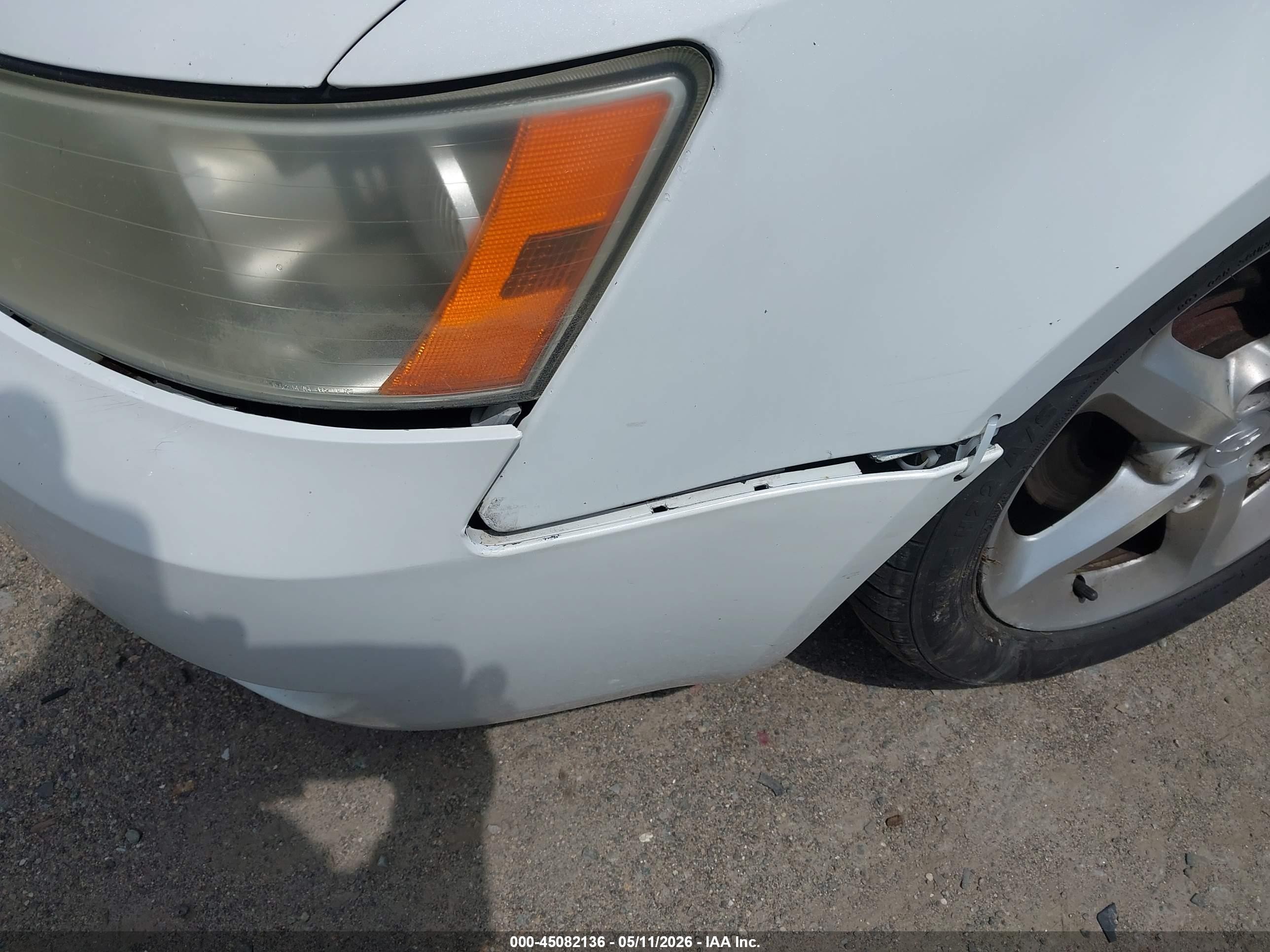 2006 Hyundai Sonata Gls V6/lx V6 White vin: 5NPEU46F86H110402