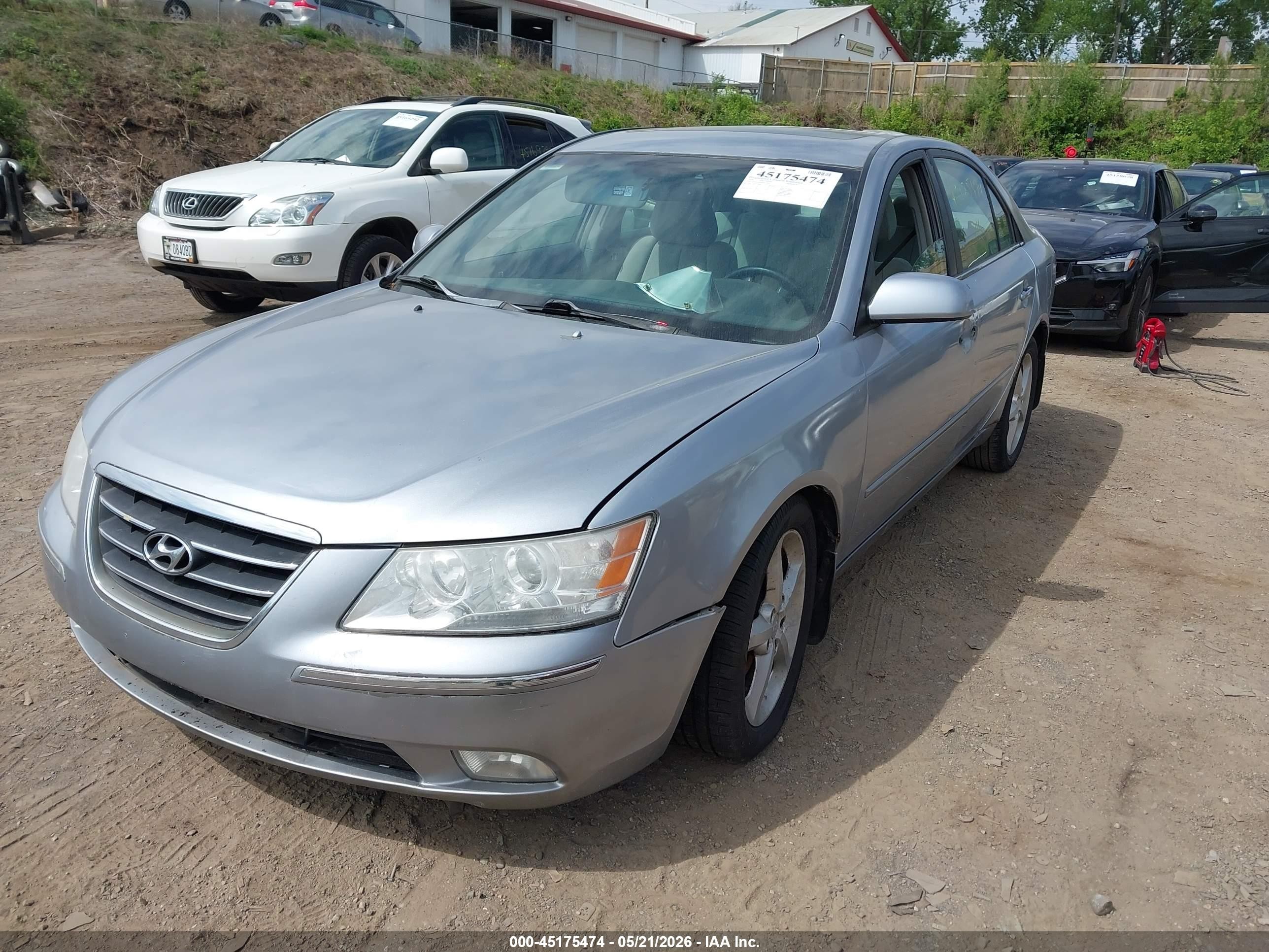 2006 Hyundai Sonata Gls V6/lx V6 Silver vin: 5NPEU46F86H111842