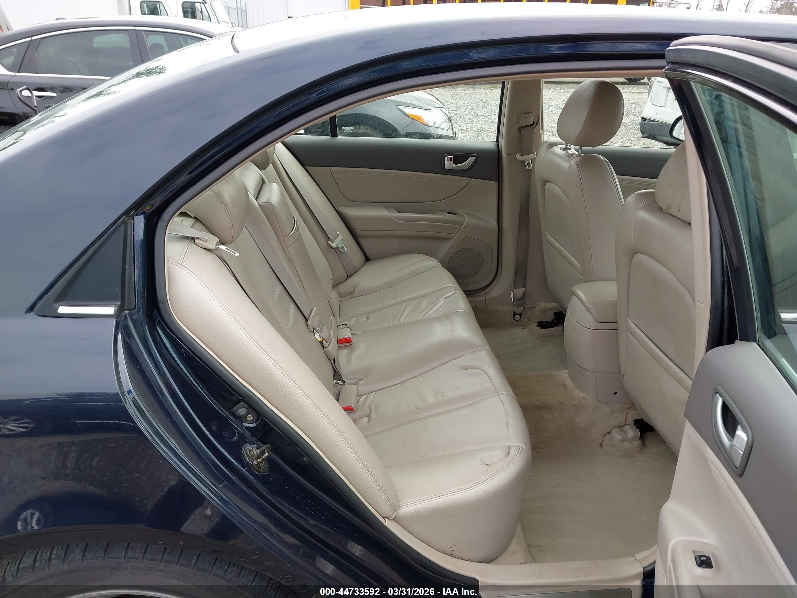 2006 Hyundai Sonata Gls V6/lx V6 Dark Blue vin: 5NPEU46F86H129435