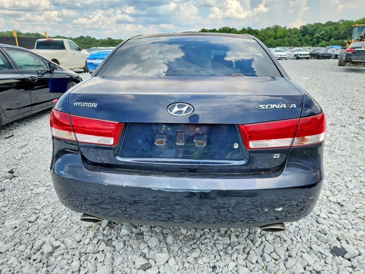 2006 Hyundai Sonata Gls V6 Blue vin: 5NPEU46F86H146199