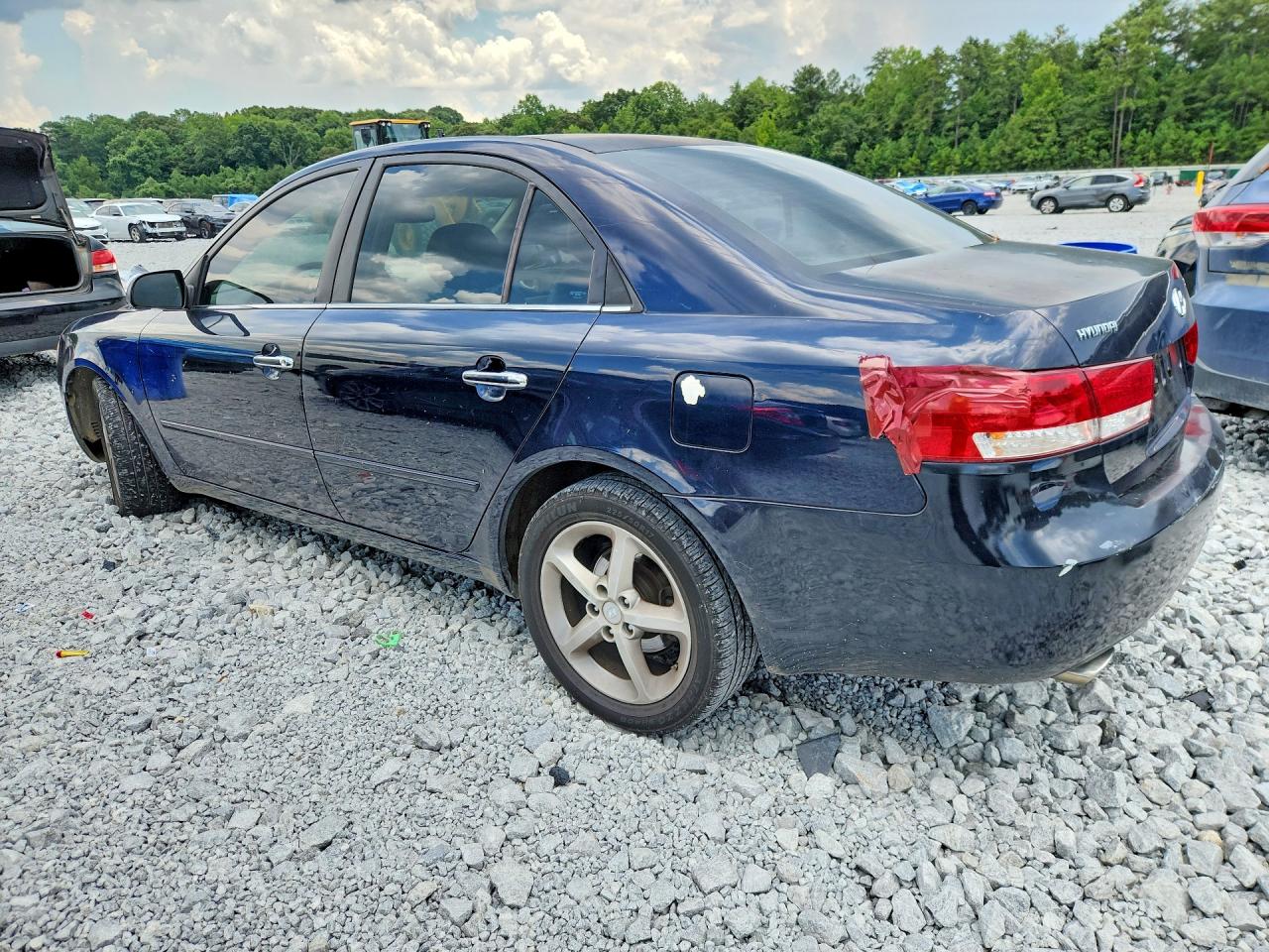 2006 Hyundai Sonata Gls V6 Blue vin: 5NPEU46F86H146199