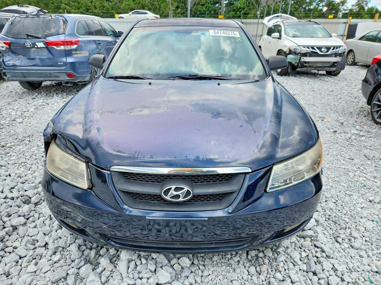 2006 Hyundai Sonata Gls V6 Blue vin: 5NPEU46F86H146199