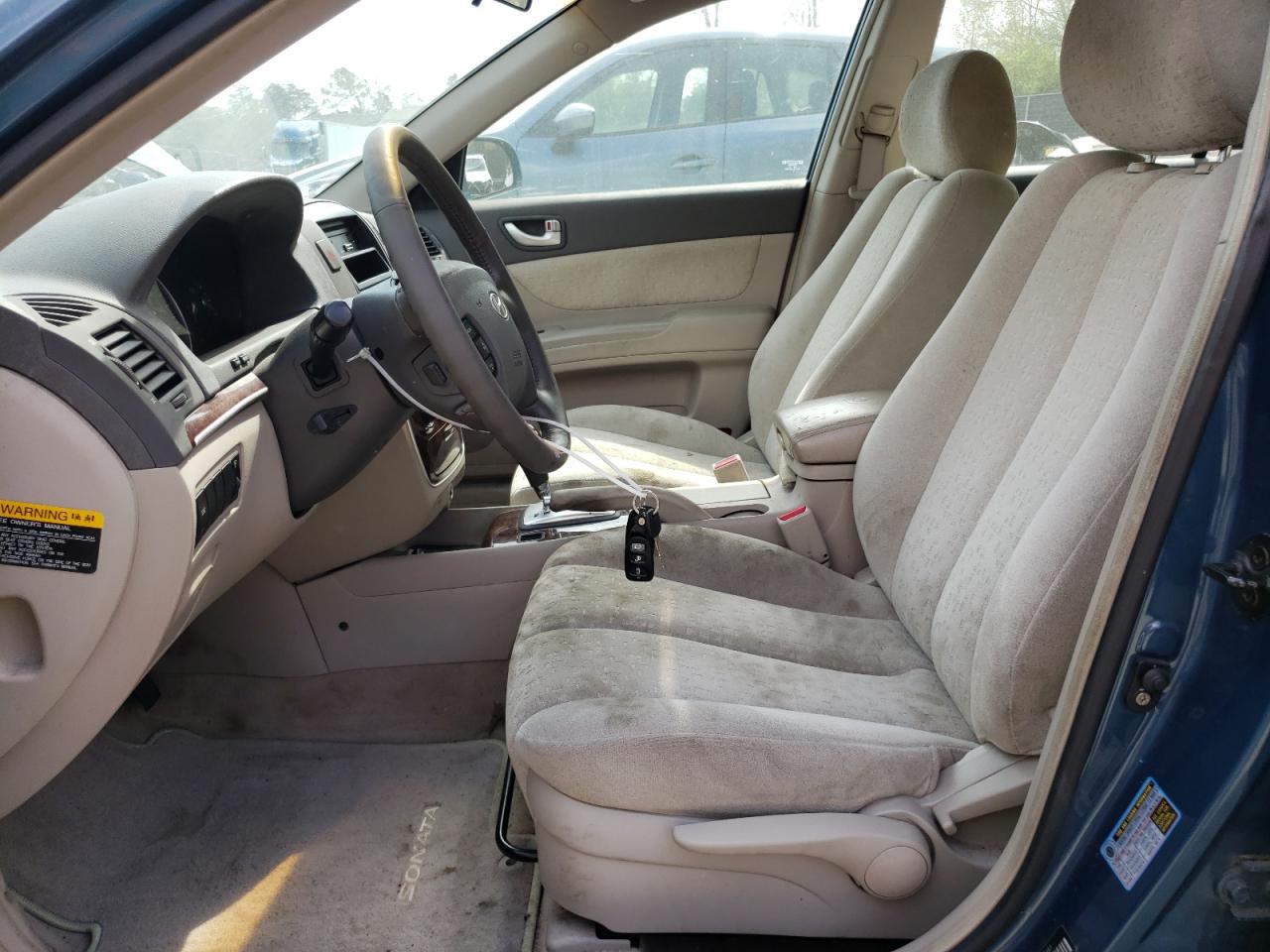 2006 Hyundai Sonata Gls Blue vin: 5NPEU46F86H153461
