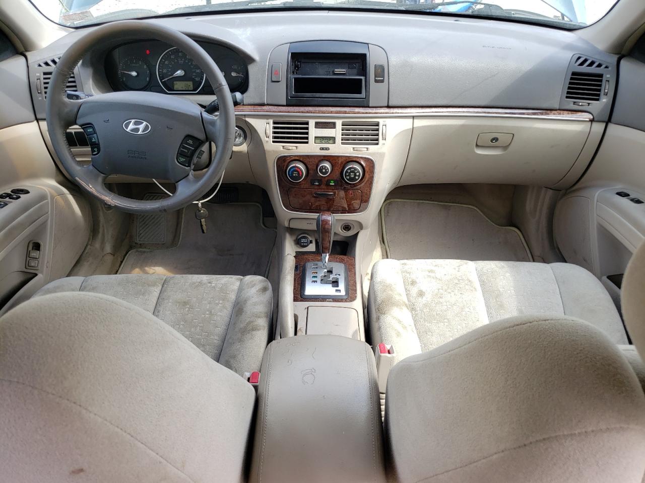 2006 Hyundai Sonata Gls Blue vin: 5NPEU46F86H153461