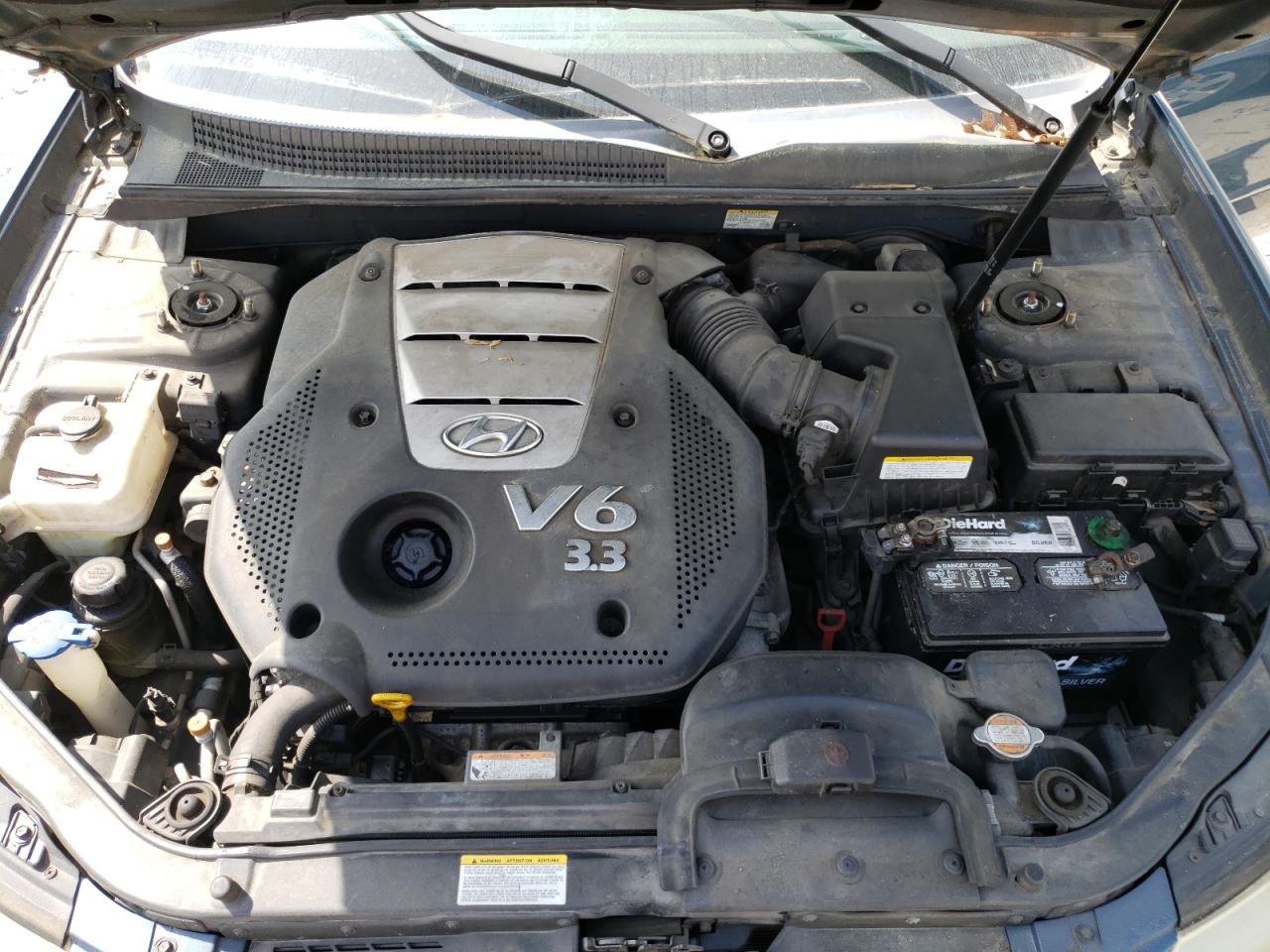 2006 Hyundai Sonata Gls Blue vin: 5NPEU46F86H153461